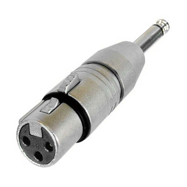 Adaptateur Jack Mâle TS / XLR Femelle Neutrik