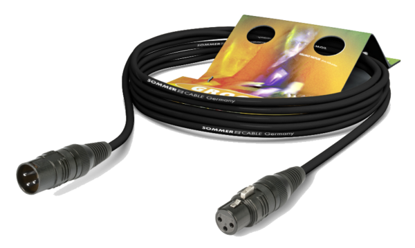 Câble XLR Sommercable - 6m Câble DMX Sommer cable