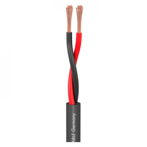 Touret Câble Speakon 20m/2x1,5mm2 - Sommercable Touret de Câble electrique Speakon