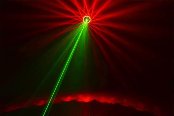 Jeux de lumière Combo 3-en-1 soleil, stroboscope, laser – Algam Lighting