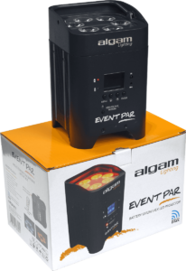 Par sur batterie LED 6 x 12W RGBWAUV - Algam Lighting