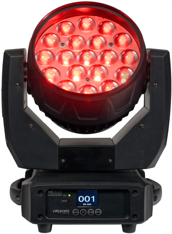 LYRE WASH ZOOM 19 X 15W LEDS 4 EN 1 - Algam Lighting